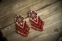 Image 6 of Yucatan gold earrings 