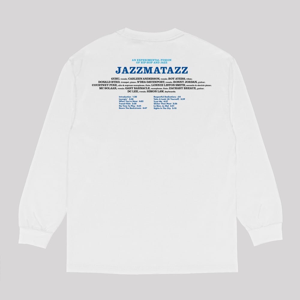 Image of Skate Muzik / Jazzmatazz Vol.1 L/S Tee