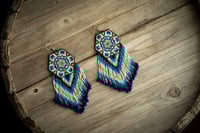 Image 1 of Yucatan gold earrings 