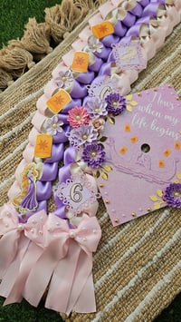 Image 3 of Rapunzel Inspired Lei & Cap Topper Bundle 