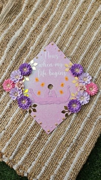 Image 4 of Rapunzel Inspired Lei & Cap Topper Bundle 