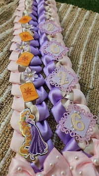 Image 5 of Rapunzel Inspired Lei & Cap Topper Bundle 