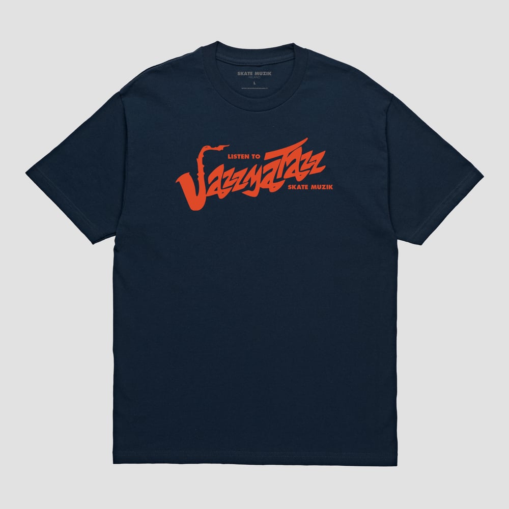 Image of Skate Muzik / Jazzmatazz Logo tee 