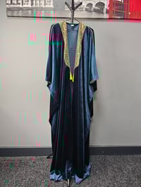 Image 7 of Tatreeze Velvet Abaya (Made in Jordan)