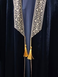 Image 2 of Tatreeze Velvet Abaya (Made in Jordan)