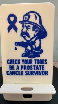 Image 4 of 📱 Custom Firefighter Cancer Awareness Phone Holders