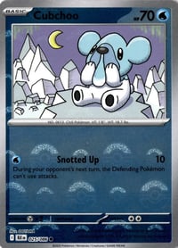 Cubchoo (Poke Ball Pattern) - SV: Black Bolt - Near Mint