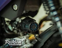 Image 2 of NAVi 110 Polini Air filter Short 30° Blue