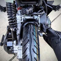 Image 3 of NAVi 110 Polini Air filter Short 30° Blue