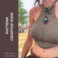 PATTERN croptop PIXIE