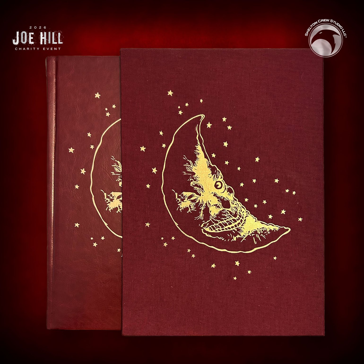 Image of JOE HILL 2026 CHARITY EVENT 120: TRIPLE-SIGNED/SLIPCASED Wraith (Lividian Pub. Ltd. Ed.)