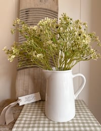 Image 1 of Soft Green Ditsy Daisy Bouquet ( 4 Sprays )