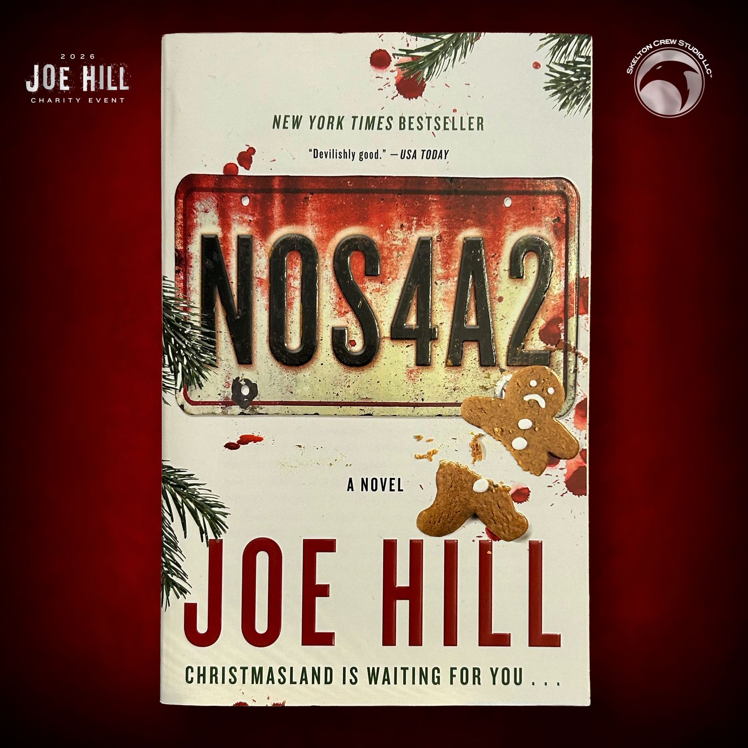 Image of JOE HILL 2026 CHARITY EVENT 118: SIGNED/FIRST EDITION NOS4A2 TPB - English