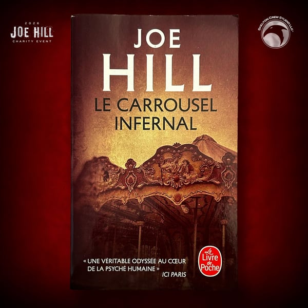 Image of JOE HILL 2026 CHARITY EVENT 113: SIGNED Full Throttle TPB - French