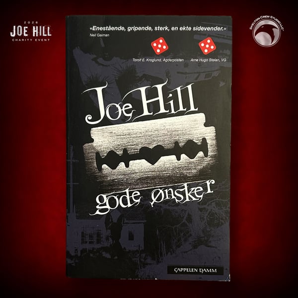 Image of JOE HILL 2026 CHARITY EVENT 114: SIGNED/DOODLED Heart-Shaped Box TPB - Norwegian