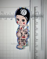 Image 2 of tattoo kewpie - original glitter sticker
