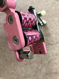 Image 6 of Early 2000’s Snake Yates handmade tattoo machine & Snake’s Tattoo Co business card