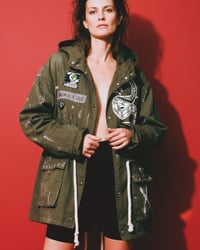 Image 1 of HORSE ¥ VILLAGE PUNK ¥ IBIZA ¥ PARKA ¥ JACKET ¥ upCycliNg ¥ festiValVibe ¥ 