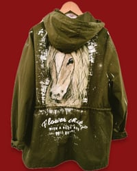Image 2 of HORSE ¥ VILLAGE PUNK ¥ IBIZA ¥ PARKA ¥ JACKET ¥ upCycliNg ¥ festiValVibe ¥ 