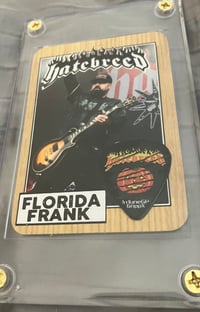 Image 2 of CINCINNATI STAGE PLAYED PICK/ CARD COMBO