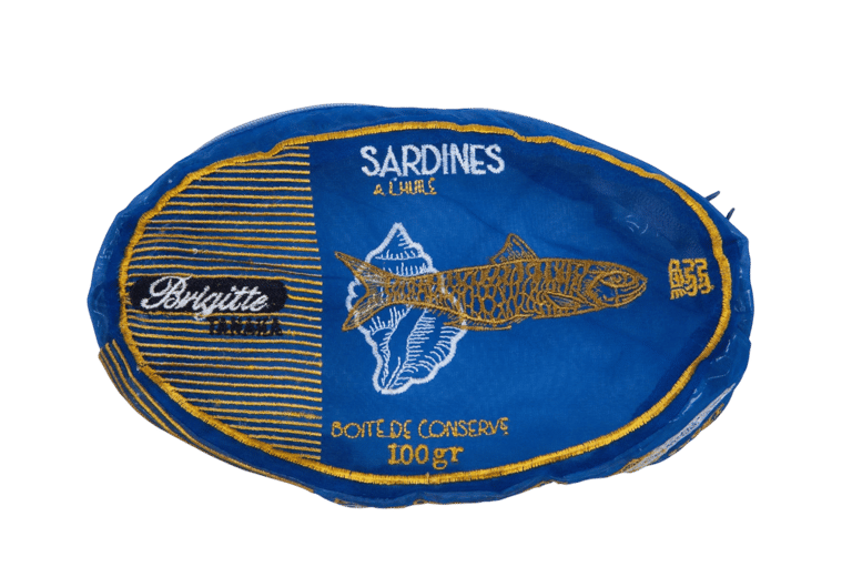 POCHETTE / PORTE-MONNAIE EN ORGANZA SARDINES