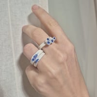 Image 2 of Porcelain charms and rings