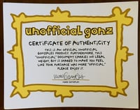 Image 13 of MARK GONZALES SKATEBOARD DECK - SILVER DIP MAN AND WOMAN - NUMBERED WITH COA