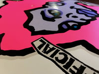 Image 7 of MARK GONZALES SKATEBOARD DECK - WHITE DIP MAN AND WOMAN 