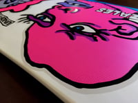 Image 6 of MARK GONZALES SKATEBOARD DECK - WHITE DIP MAN AND WOMAN 