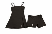 Image 1 of 2 Piece Midnight Black Tennis Dress