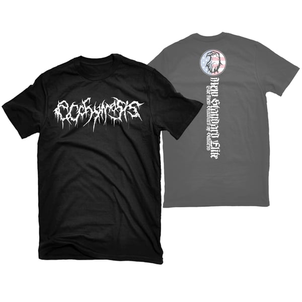 Image of ECCHYMOSIS "THANATOCORPOREAL" LOGO T-SHIRT