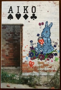 Image 2 of AIKO Zine plus HAND SIGNED STICKER - Beyond the Streets Book - 2021