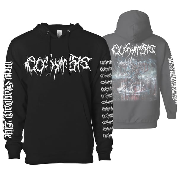 Image of ECCHYMOSIS "THANATOCORPOREAL" HOODIE