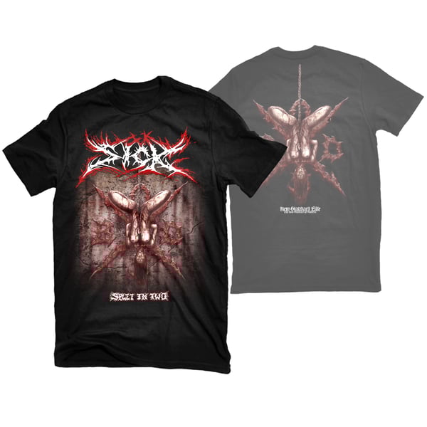 Image of SICK "SPLIT IN TWO" T-SHIRT