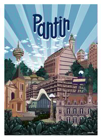 Affiche A4 "Pantin"