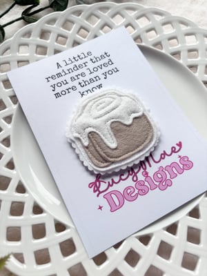 Image of “You Are Loved” keepsake gift tokens- croissants and cinnamon buns 