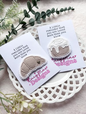 Image of “You Are Loved” keepsake gift tokens- croissants and cinnamon buns 