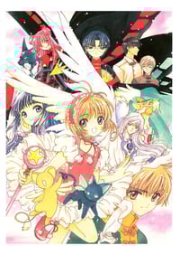 Image 3 of Clamp Cardcaptor Sakura 1-3 Complete Art Book Set
