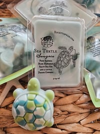 Image 1 of Sea Turtle Sangia-A Rocky Top Wax Works exclusive custom houseblend fragrance 