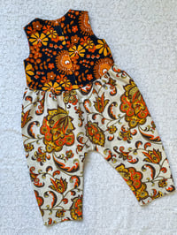 Image 2 of RTS | Minnow Jumpsuit 3-4Y | Retro Orange 