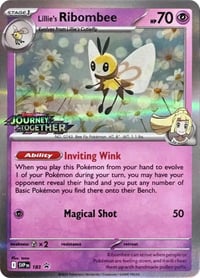 Lillie's Ribombee - 183 (Prerelease) - SV: Scarlet & Violet Promo Cards - Near Mint