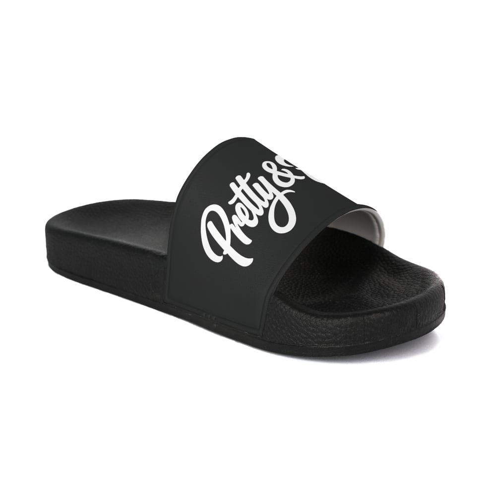 Image of Pretty & Paid Slide Sandals — Women’s Casual Pool & Beach Slides