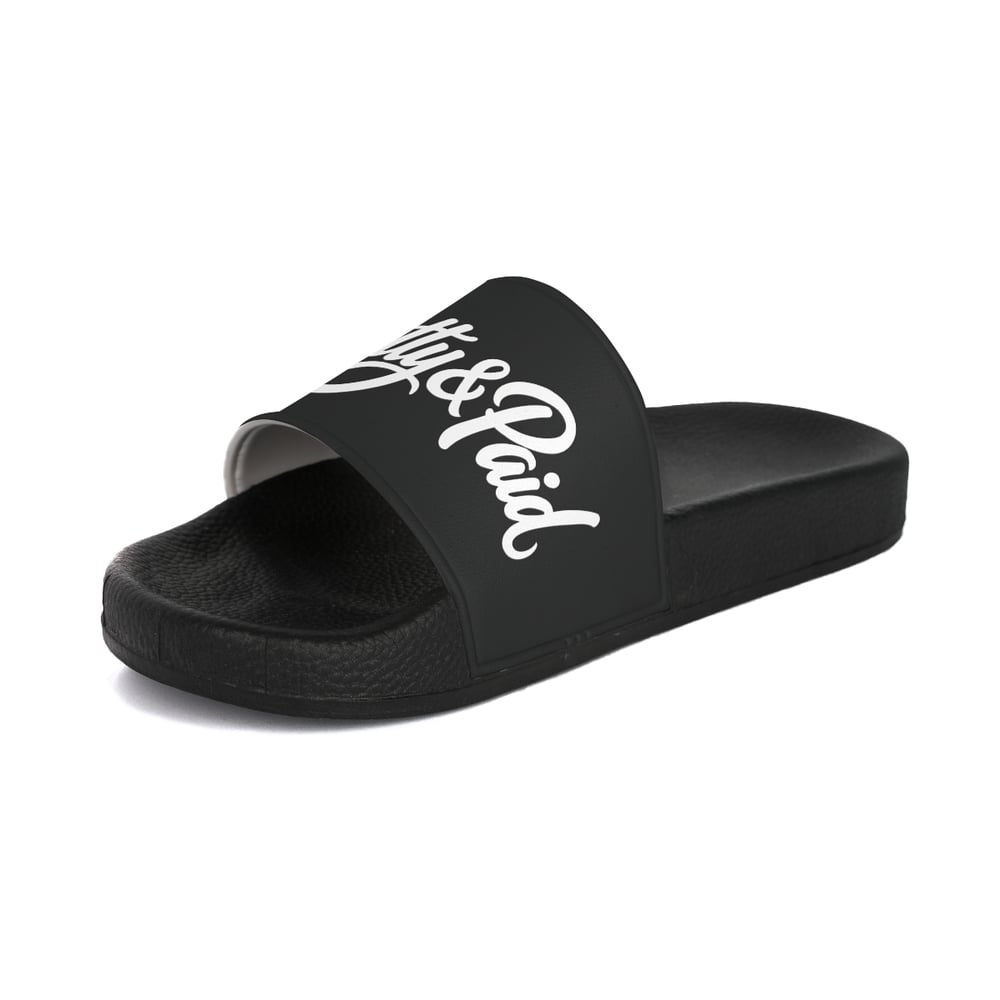 Image of Pretty & Paid Slide Sandals — Women’s Casual Pool & Beach Slides