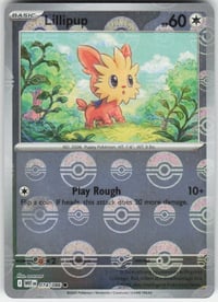 Lillipup (Poke Ball Pattern) - SV: White Flare - Near Mint