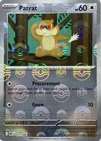 Patrat (Poke Ball Pattern) - SV: White Flare - Near Mint