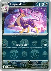 Liepard (Poke Ball Pattern) - SV: White Flare - Near Mint