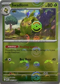 Swadloon (Poke Ball Pattern) - SV: White Flare - Near Mint