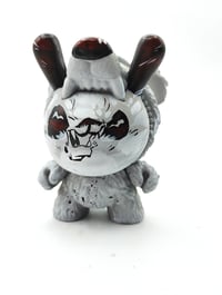 Image 1 of Custom 3in Dunny by Woes Angry Woebots Panda 