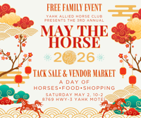 YAHC Tailgate Tack Swap & Sale May 2 