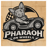 Image 1 of Pharoah on Wheels Print (20$ Donation)